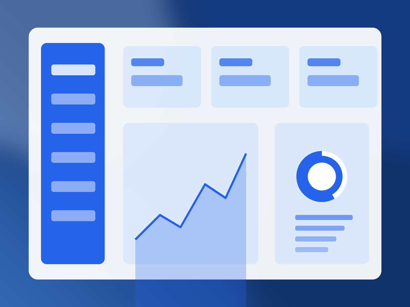 Planning portal dashboard preview
